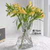 Nordic Bloom Irregular Glass Vase